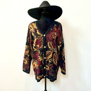 Vintage Floral Cardigan